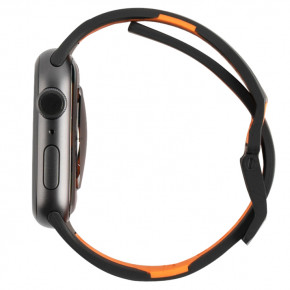 ArmorStandart Civilian Silicone Watch Strap  Apple Watch 38/40 mm Black/Orange (ARM58392) 7