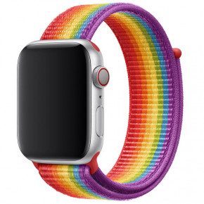  Epik Nylon Apple watch 42mm/44mm  / Rainbow