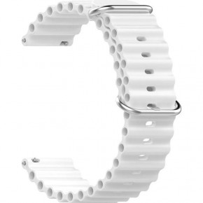  Epik Ocean Band Smart Watch 22mm  / White Epik 4