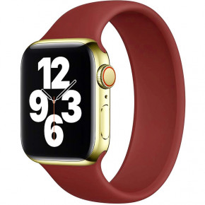  Epik Solo Loop Apple watch 42mm/44mm 150mm (5)  / Dark Red
