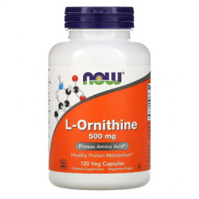  Now Foods  L-Ornithine 500  120   (NOW-00122)