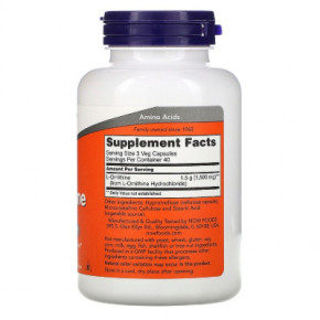 Now Foods  L-Ornithine 500  120   (NOW-00122) 3