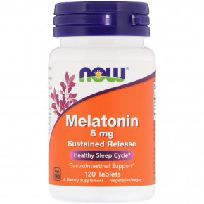  Now Foods Melatonin 5 mg - 120 tabs