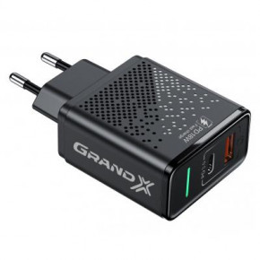   Grand-X Fast harge 6--1 PD 3.0, Q3.0, AFC,SCP,FCP,VOOC 1USB+1Type (CH-880)