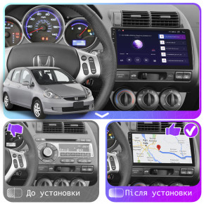  Lesko  Honda Fit I Manual AC 2001-2008  9 6/128Gb 4G Wi-Fi GPS Top   4