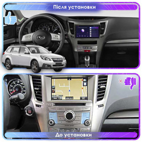  Lesko  Subaru Outback IV  2012-2014 IPS 9 4/64Gb CarPlay 4G Wi-Fi GPS Prime  4