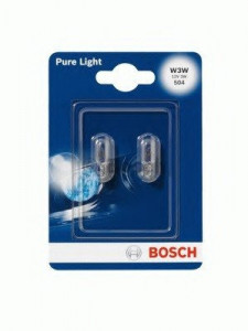  Bosch W3W Pure Light 12V 3W W2,1x9,5d
