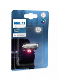  Philips  PHILIPS 11864U30CWB1 Ultinon Pro3000 12V 0.6W 6000K 43mm 3