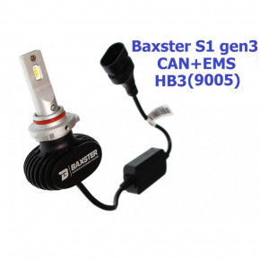  LED  BAXSTER S1 gen3 HB3 5000K 4000lm CAN+AMS 4