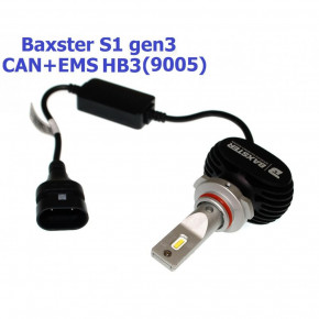  LED  BAXSTER S1 gen3 HB3 5000K 4000lm CAN+AMS 5