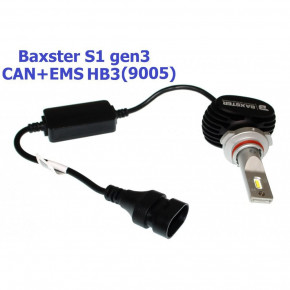  LED  BAXSTER S1 gen3 HB3 5000K 4000lm CAN+AMS 6