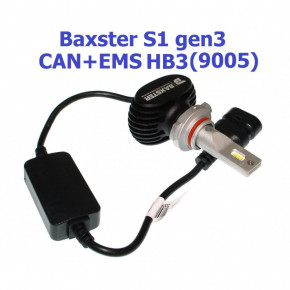  LED  BAXSTER S1 gen3 HB3 5000K 4000lm CAN+AMS 7