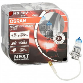   Osram 64151NL H3 Night Breaker Laser NG +150% 55W 12V Pk22s HardDuopet