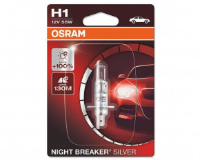  Osram H1 Night Breaker Silver 12V 55W P14,5s