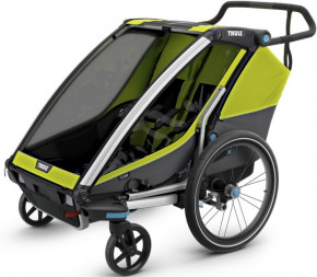   Thule Chariot Cab2 Chartreuse TH10204003 3
