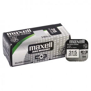  - Maxell 315/314 SR716SW, 1.55V,  3