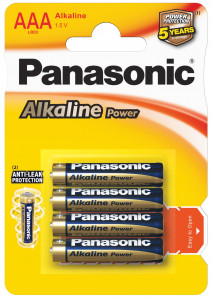  Panasonic Alkaline Power LR03APB/4BP 3