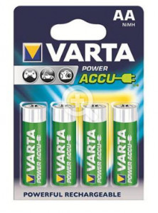 Varta Rechargeable Accu AA 2600mah Bli 4 Ni-Mh (READY 2 Use) (5716101404)