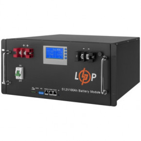  LogicPower LP LiFePO4 48V (51,2V) - 100 Ah (5120Wh) (Smart BMS 100A)  LCD RM (LP20330)