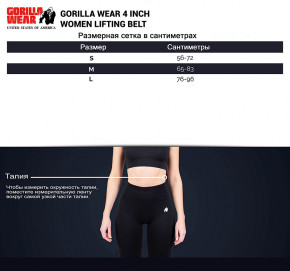   Gorilla Wear Lifting Belt M  (34369001) 5