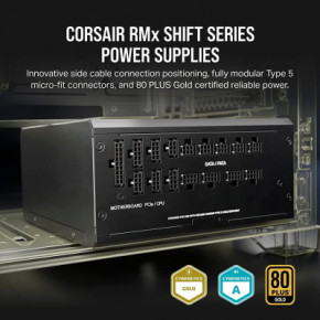   Corsair 1200W RM1200x Shift PCIE5 (CP-9020254-EU) 13