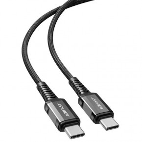   Acefast C1-09 USB-C to USB-C PD240W 40Gbps USB 4 aluminum alloy Black / Gray 3