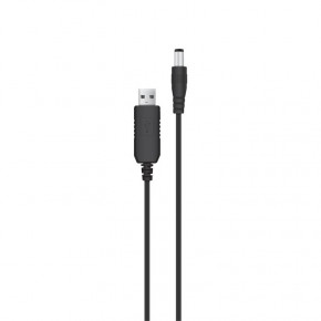   ACCLAB USB to DC 5,52,1 , 5V 1,5A, 1  Black (1283126552816)