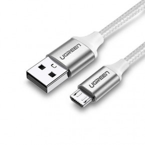  Ugreen USB 2.0AM-MicroUSB M,1.5 ,3.0A, (18W) Nickel Plating ,US290 (60152) 3