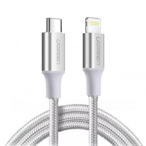  Ugreen USB 2.0Type-C M-Lightning M,2 ,(20V/3A), (60W) ,US304 (70525)