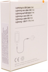  Original Lightning to USB Cable (1m) (MD818) (HC, in box, i7) (ARM48297) 7