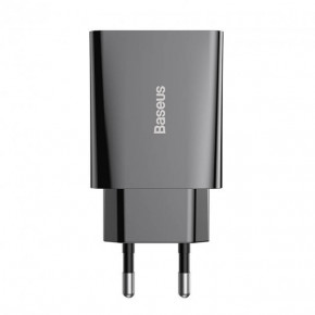   BASEUS Speed Mini Quick Charger 1C |1Type-C, PD/QC,20W, 3A| (CCFS-SN02)  3