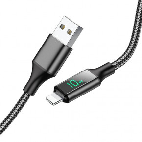  Borofone USB - Apple Lightning 2.4 A 1.2  Black (BU32LB)