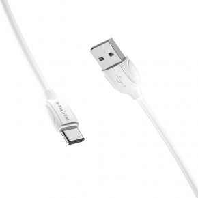  Borofone BX19 Benefit USB Type-C USB 3 A 1m White (BX19CW)