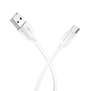  Borofone BX19 Benefit USB Type-C USB 3 A 1m White (BX19CW) 3