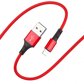  Borofone BX20 Enjoy USB Lightning 2A 1m Red (BX20LR)