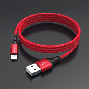  Borofone BX20 Enjoy USB Lightning 2A 1m Red (BX20LR) 3