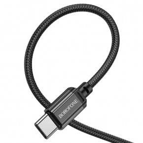  Borofone BX87 Sharp USB Type-C 3 A 1  Black (BX87CB) 3