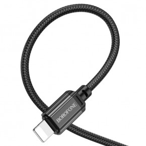  Borofone BX87 Sharp USB Type-C Lightning 20W 1m Black (BX87LPB) 4