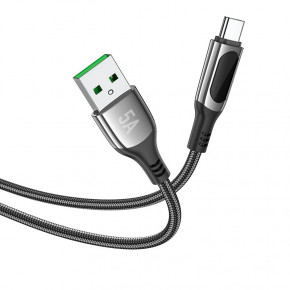  Hoco S51 USB Type-C 5 A 1,2  Black (6931474749239) 3