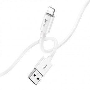  Hoco X87 USB Lightning 2.4 A 1  White (6931474783202) 3