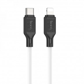  Hoco X97 Crystal USB Apple Lightning 2.4 A 20 W 1  White (6931474799791)