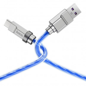  Hoco U113 Solid USB Type-C 100 W 1  Blue (6931474790088) 3