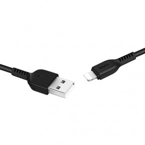  Hoco X 13 USB Apple Lightning 2A 1  Black (6957531061144) 4