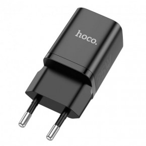   HOCO Rigorous charger N19 |Type-C, 25W, 3A, QC/PD|  3