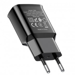   HOCO Star round dual Port charger C88A |2USB, 2.4A|  3