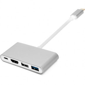  PowerPlant Type-C (M)  - 4  USB 2.0/3.0 - HDMI - Type-C (F)  (CA911707)