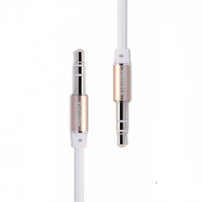 Audio  AUX RM-L200 3.5 miniJack male to male 2.0  white Remax 320101 3