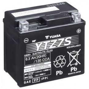   Yuasa 6.3 Ah/12V High Performance MF VRLA Battery (GEL) (YTZ7S)