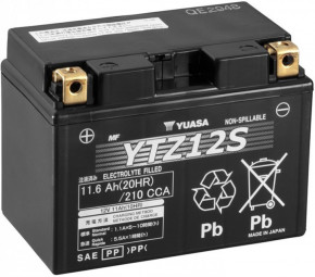   Yuasa 12V 11.6Ah High Performance MF VRLA Battery (YTZ12S)