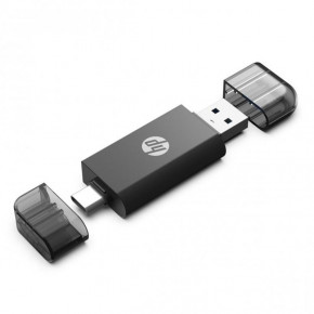  HP OTG USB3.1 Type-C - USB/SD/TF Black (DHC-CT102)